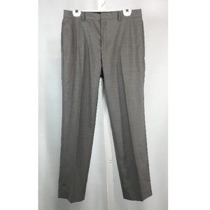 Calvin Klein Grey Check Dress Pants